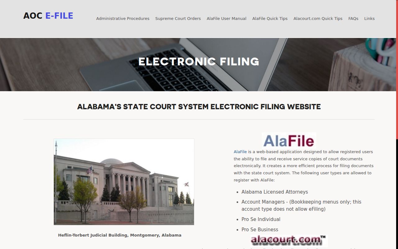 Calhoun County case search electronic court product comparison